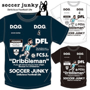 Soccer Junky T-shirt Plastic Shirt Plastic T Short Sleeve Dribble Man +5 Soccer Junky Futsal Soccer Wear