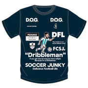 Soccer Junky T-shirt Plastic Shirt Plastic T Short Sleeve Dribble Man +5 Soccer Junky Futsal Soccer Wear