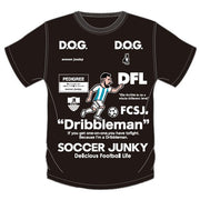 Soccer Junky T-shirt Plastic Shirt Plastic T Short Sleeve Dribble Man +5 Soccer Junky Futsal Soccer Wear