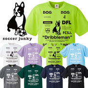 Soccer Junky T-shirt Plastic Shirt Plastic T Short Sleeve Dribble Man 2 Soccer Junky Futsal Soccer Wear