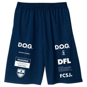 Dribbleman under+1 soccer Junky futsal soccer wear with soccer junkie plastic pants pocket